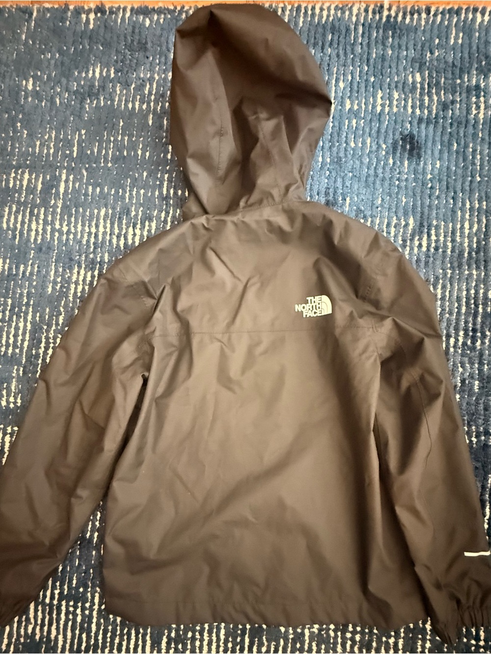 The North Face Kids Zipline Waterproof Rain Jacket Size Small 7/8 Black - Picture 3 of 7